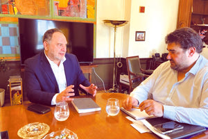 Συνεργασία Κουράκη με τον Θ. Λιβάνιο