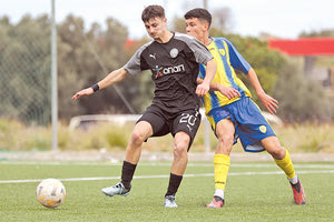 Στιγμιότυπο από το νικηφόρο παιχνίδι της Κ-19 του ΟΦΗ