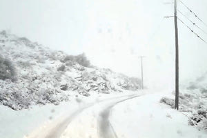 Και το χιόνι έπεσε πολύ!