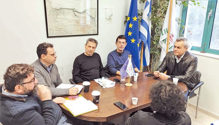 Στη ΔΕΥΑΗ ο Μαμουλάκης για τον κίνδυνο ιδιωτικοποίησης του νερού