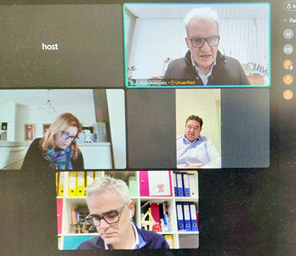 Η τηλεδιάσκεψη, ο Καλοκαιρινός 
και οι επικεφαλής των παρατάξεων