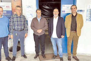 Ο υφυπουργός Ανάπτυξης Μάξιμος Σενετάκης στο ΕΛ.ΚΕ.ΘΕ