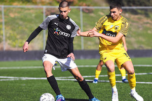 Στιγμιότυπο από το ματς ΟΦΗ - ΑΕΚ (Κ17)