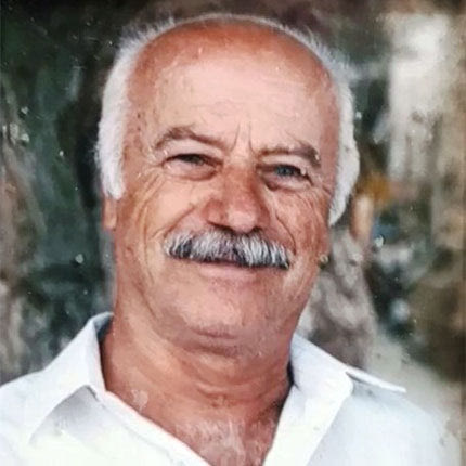 Ο Παναγιώτης Σαριντζώτης από το χωριό Αμουργέλλες