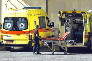 Οι δύο τραυματίες μεταφέρθηκαν στο νοσοκομείο