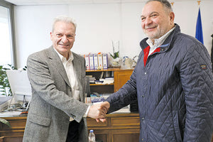 Από τη συνάντηση Καλοκαιρινού-Κουράκη