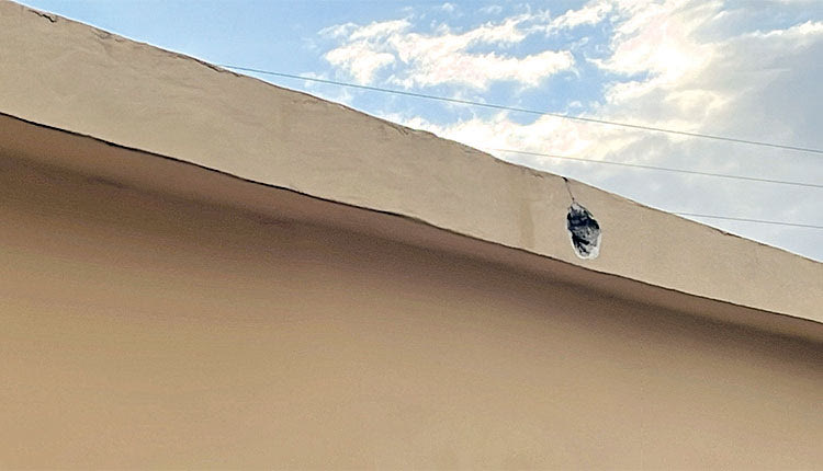 Ο κεραυνός καρφώθηκε σε σπίτι στον Αποκόρωνα Χανίων