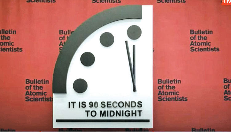 END OF THE WORLD CLOCK
