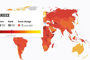 Ελλάδα: Μεταξύ των ουραγών της Ε.Ε. και στη διαφάνεια