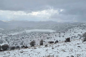 Το υπέροχο λευκό τοπίο του Ψηλορείτη!