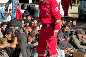 Μεγάλη κινητοποίηση για τους 117 μετανάστες στην περιοχή των Καλών Λιμένων
