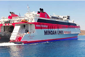 Minoan Lines: Ολοκληρώθηκε η συμφωνία με τη Sea Jets για τη ναύλωση του πλοίου High-speed Catamaran “Santorini Palace”