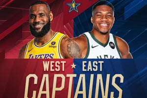Giannis και ΛεΜπρον οι αρχηγοί στο All Star Game του ΝΒΑ