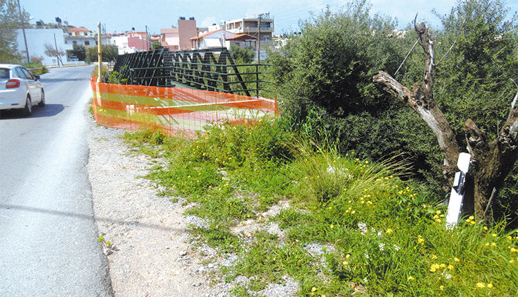 Προχωρά η πεζογέφυρα των Γουρνών