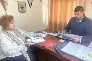 Ο κ. Κωνσταντουλάκης και η κ. Τριλυράκη-Καλομοιράκη