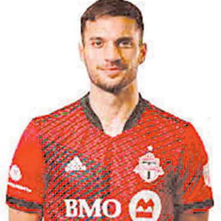 Ο Χιμένεθ με τη φανέλα του Τορόντο