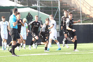 Φάση από τη νίκη της Κ19 του ΟΦΗ επί της Κηφισιάς