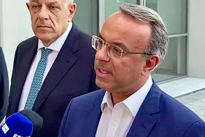 ΓΙΑ ΤΑ ΕΡΓΑ Σταϊκούρας - Ταχιάους σήμερα στην Κρήτη