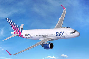 Μέσω αεροδρομίου Χανίων η εξυπηρέτηση των επιβατών της Sky Express