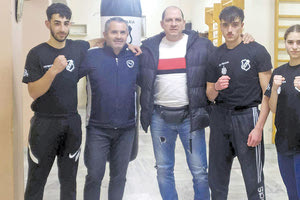 Η ομάδα πυγμαχίας του ΟΦΗ που θα συμμετάσχει στο Πανελλήνιο