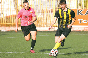 Φάση απο το παιχνίδι του Εργοτέλη με τον Ρωμανό