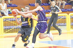 Φάση από τον αγώνα του α’ γύρου Εργοτέλης-Ηρόδοτος