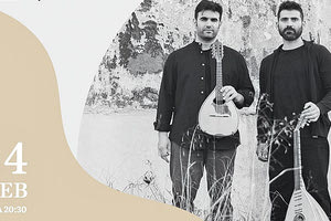 Ο Μιχάλης Κονταξάκης και ο Γιώργος Ψαράκης στο Μουσείο Θύραθεν