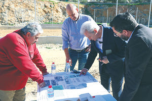 ΑΓΙΑ ΑΙΚΑΤΕΡΙΝΗ Αυτοψία Καλοκαιρινού στο εργοτάξιο του Αθλητικού Κέντρου