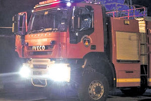 Η φωτιά εκδηλώθηκε χθες στα ξημερώματα