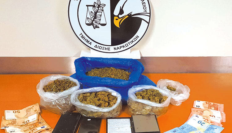 Τα ναρκωτικά που βρήκε η Δίωξη Ναρκωτικών