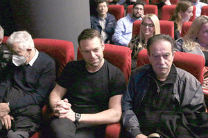 Αιφνιδιαστική εμφάνιση στην εκδήλωση έκανε ο Στέφανος Κασσελάκης