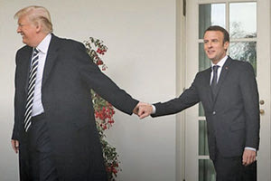 ΜΑΚΡΟΝ ΝΤΟΝΑΛΝΤ ΤΡΑΜΠ