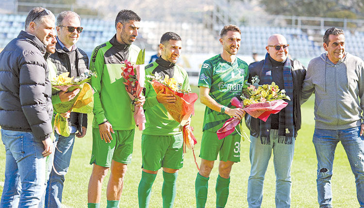 Τα Χανιά τίμησαν Τσανή, Μπουρσέλη και Μπουτσάκη που φόρεσαν τη φανέλα τους