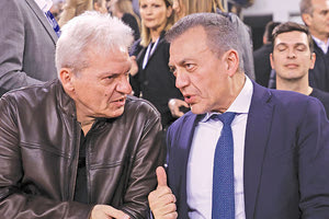 Ο δήμαρχος Ηρακλείου με τον υπουργό Αθλητισμού