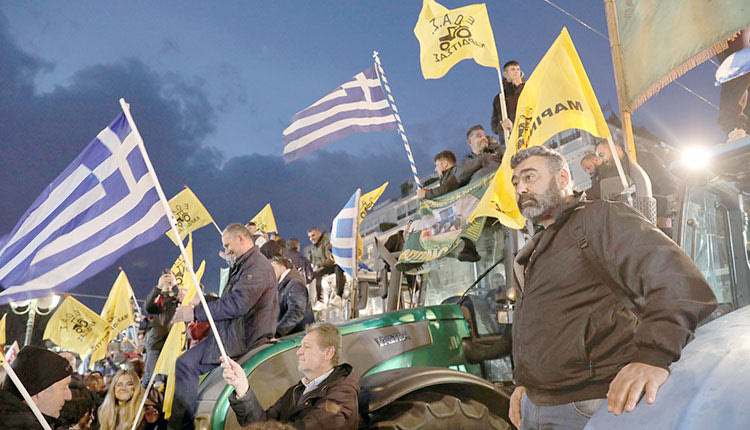 Η ΚΑΘΟΔΟΣ ΣΤΗΝ ΑΘΗΝΑ
Η μεγαλύτερη «εισβολή» αγροτών στην πρωτεύουσα!