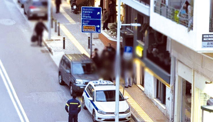 Ο άνδρας μεταφέρθηκε στο Α.Τ. Ρεθύμνου