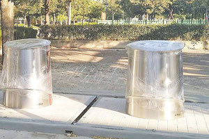 Ξεκινά η εγκατάσταση των υπόγειων κάδων