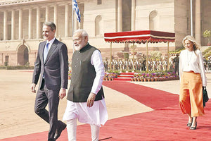 Από τη συνάντηση Μητσοτάκη – Μόντι στην Ινδία