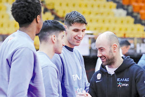 Σήμερα το ντεμπούτο του Σπανούλη στον πάγκο της Εθνικής