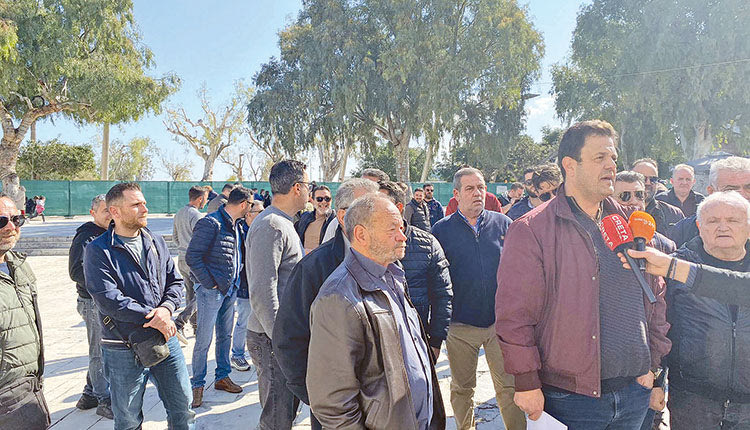 Από τη διαμαρτυρία των ιδιοκτητών τουριστικών λεωφορείων