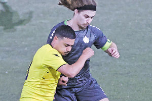 Φάση από τη δύσκολη νίκη του Αγίου Δημητρίου σε βάρος του Κεραυνού για την Α2.