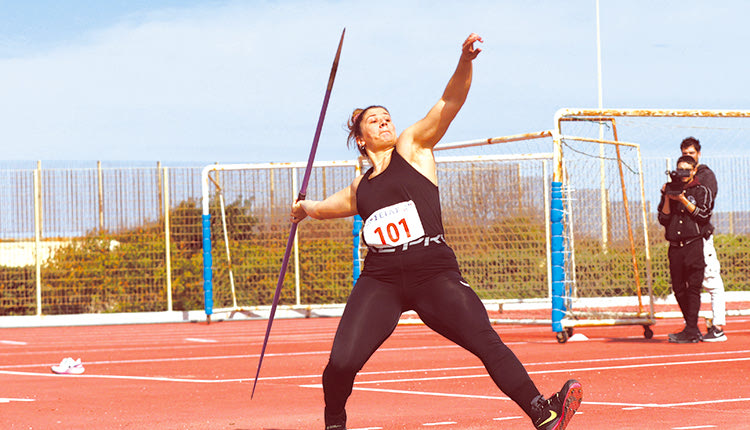 Η Αφροδίτη Μανιού του ΟΦΗ πήρε την 3η θέση στον ακοντισμό