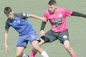 Φάση από το ματς Δειλινά - Δαμάστα