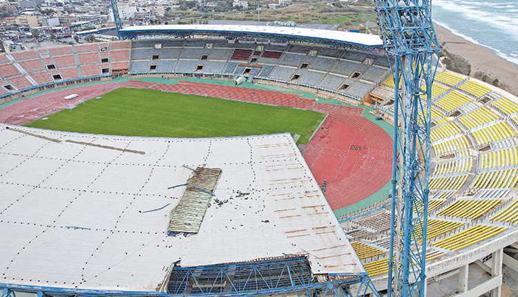 Μόνο οι εσωτερικοί χώροι του Παγκρητίου λειτουργούν κανονικά προς το παρόν