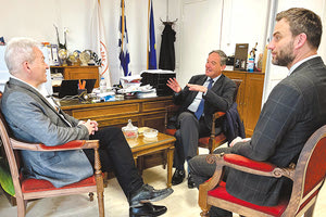 Στον δήμαρχο ο Βέλγος πρέσβης