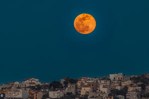 Το «Φεγγάρι του Χιονιού» πάνω από το Ηράκλειο