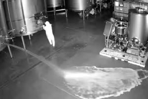 Μπήκε στο οινοποιείο και άδειασε 60.000 λίτρα κρασί!