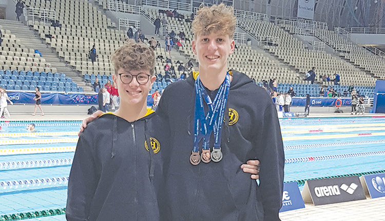  Ο Νικόλας Σφακιανάκης και ο Αντώνης Δημόπουλος