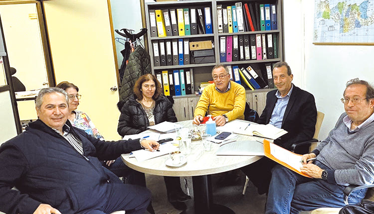 Από τη σύσκεψη για τα έργα που αφορούν στο δήμο Χερσονήσου