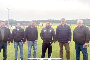 Η επιτροπή που διενήργησε την αυτοψία στα γήπεδα του Φάιναλ Φορ